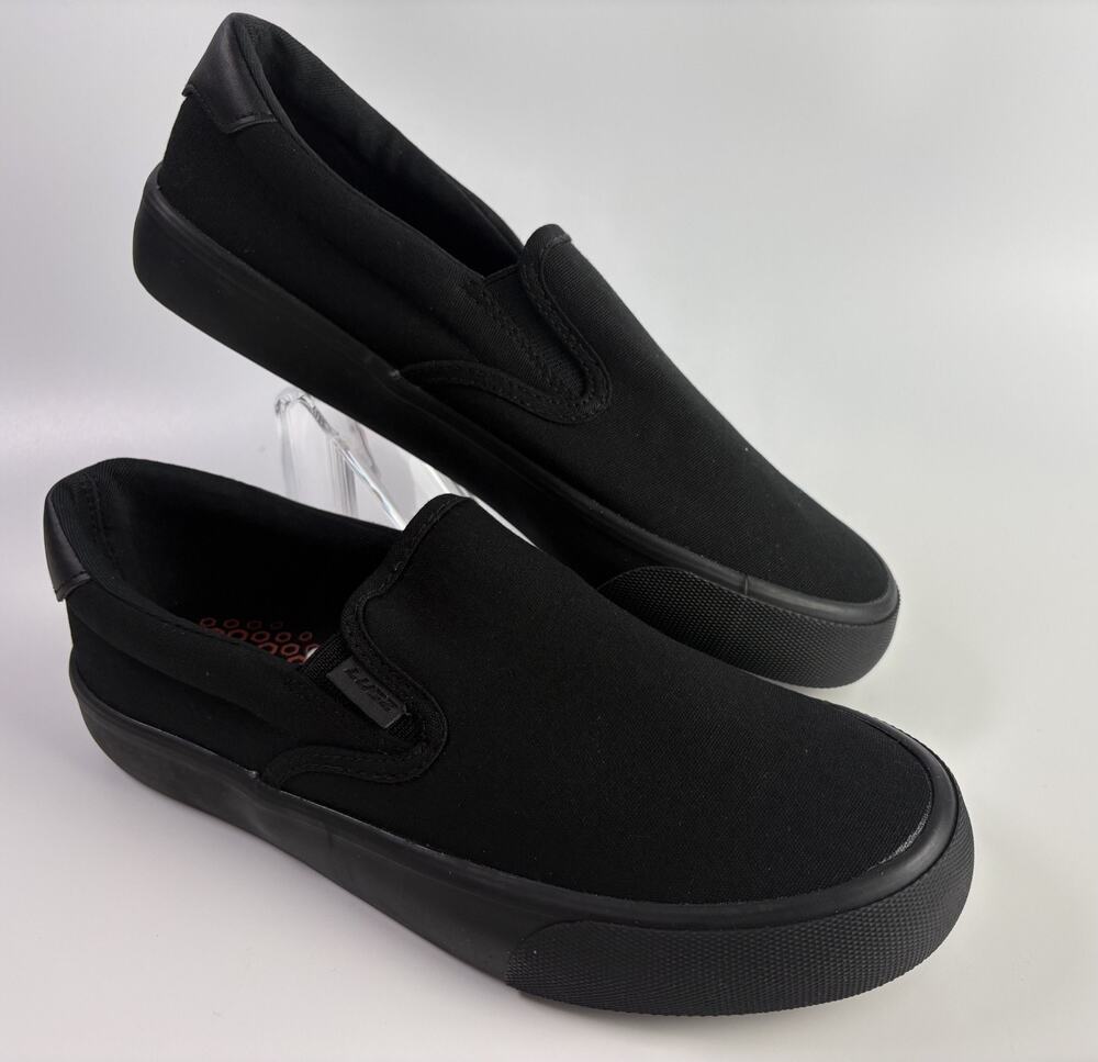 Lugz Clipper Slip On Women's Black Sneakers Casual Shoes Size 7.5M